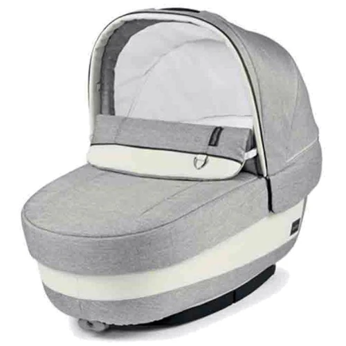 Люлька Peg-Perego Navetta Pop-Up Luxe Opal Серый с белым (INPE000062BA73PL66)