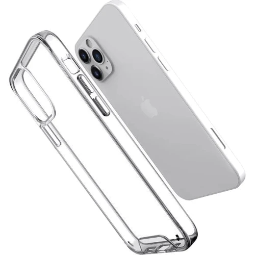 Чехол для iPhone TPU Case Space Transparent for iPhone 15 Pro: Материалы Термополиуретан