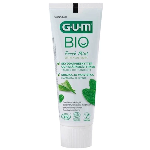 GUM Bio Fresh Mint Aloe Vera Зубна паста 75 ml: Призначення Комплексная защита
