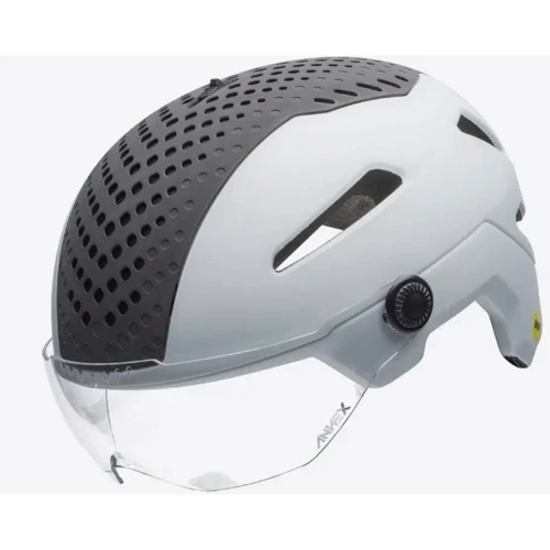 Шолом велосипедний Bell Annex Shield MIPS мат.біл M/55-59см (7084697): Колір белый