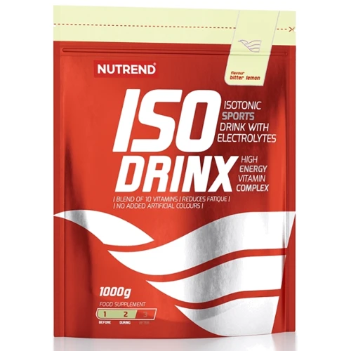 Изотоник Nutrend ISODRINX 1000 g / 28 servings / bitter lemon