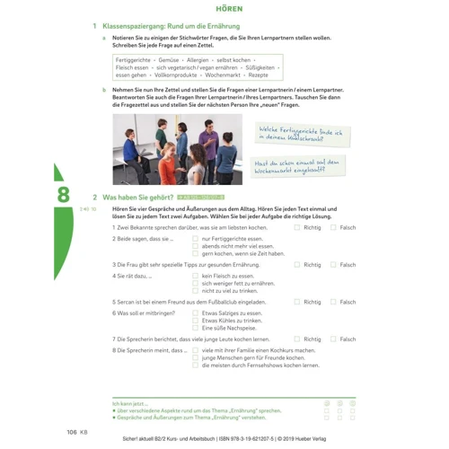 Sicher! Aktuell B2.2: Kurs-und Arbeitsbuch mit Audio-CD фото 8
