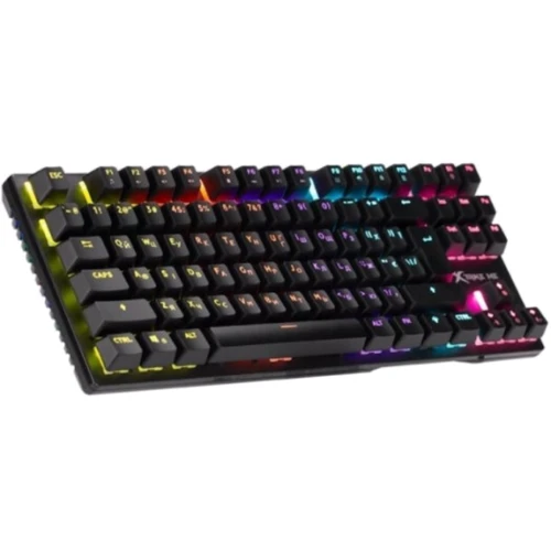 Клавиатура XTRIKE ME GK-983 ENG/UKR USB Black (GK-983UA): Интерфейс подключения USB