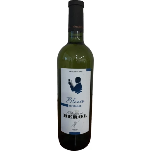 Вино Marques De Berol біле напівсолодке 0.75 л (PLK8437010839528)