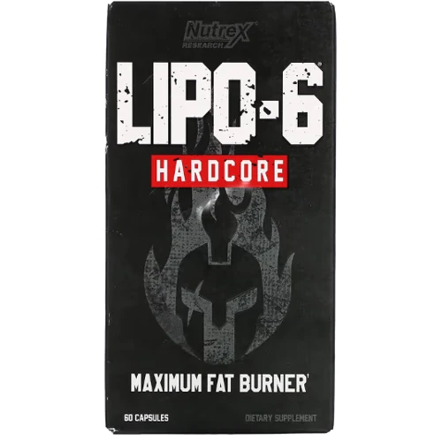 Жироспалювач Nutrex Lipo-6 Hardcore 60 caps / 60 servings: Стать Унисекс