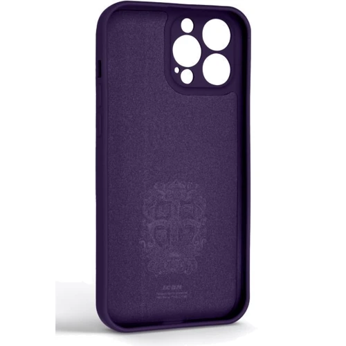 Чехол для iPhone ArmorStandart Icon Ring Dark Purple for iPhone 13 Pro Max (ARM68679): Цвет фиолетовый