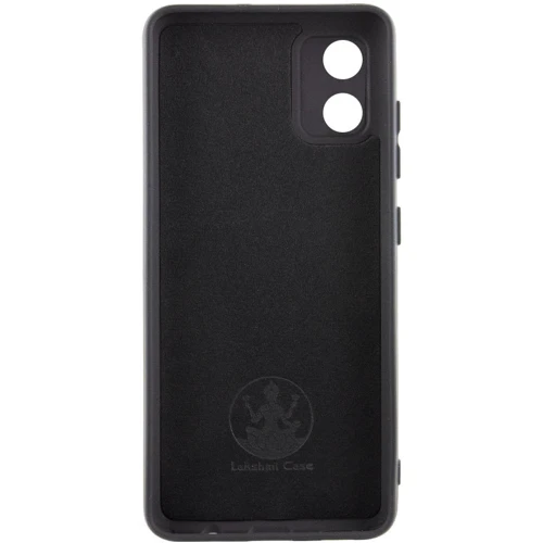 Чехол для телефонов Lakshmi Case Silicone Cover Full Camera Black for Motorola Moto E13: Материал силикон
