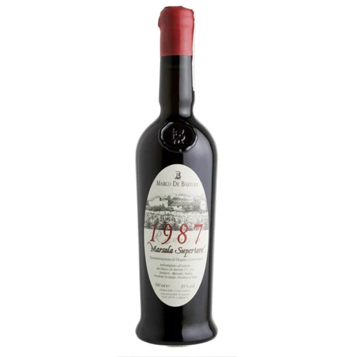 Вино Marco De Bartoli Marsala Superiore, 1987 (0.5 л) (BW13675)
