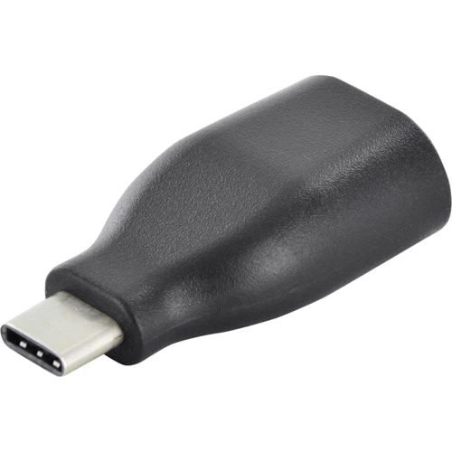 Адаптер Digitus Adapter ASSMANN USB-C to USB Black (AK-300506-000-S): Інтерфейс підключення USB-C