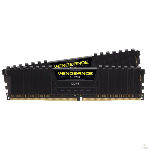 Corsair 32 GB (2x16GB) DDR4 3600 MHz Vengeance LPX Black (CMK32GX4M2K3600C19)