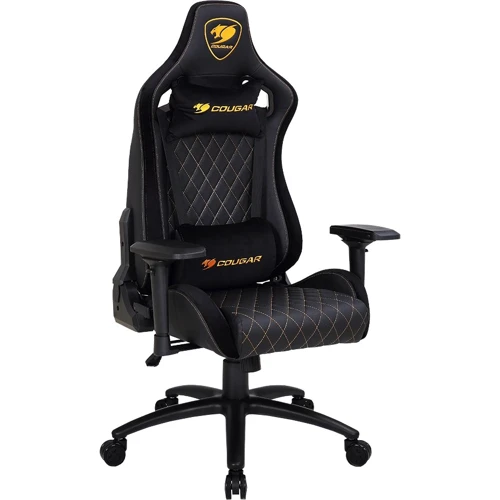 Кресло Cougar черное Armor S Royal