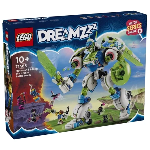 Конструктор LEGO DREAMZzz Матео и рыцарский боевой робот Зет-Блоб 1333 детали (71485)