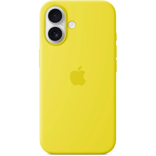 Чехол для iPhone Apple for iPhone 16 Silicone Case with MagSafe Star Fruit (MYY73) : Материалы Силикон