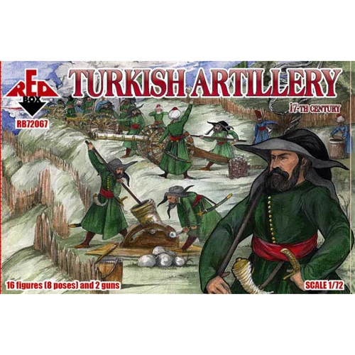 Набор фигурок Red Box Турецкая артиллерия, 17-й век (RB72067)
