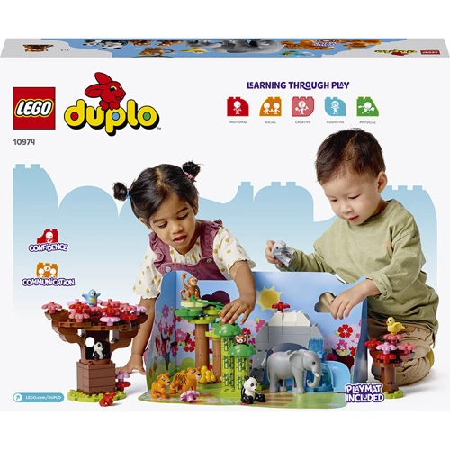 Конструктор LEGO DUPLO Дикие животные Азии (10974): Серия DUPLO