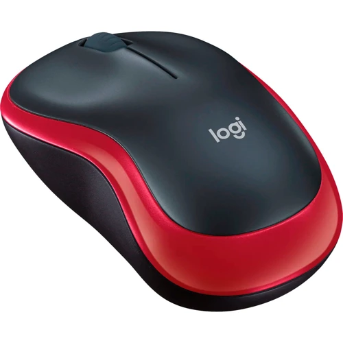 Мишка Logitech M185 red (910-002237)