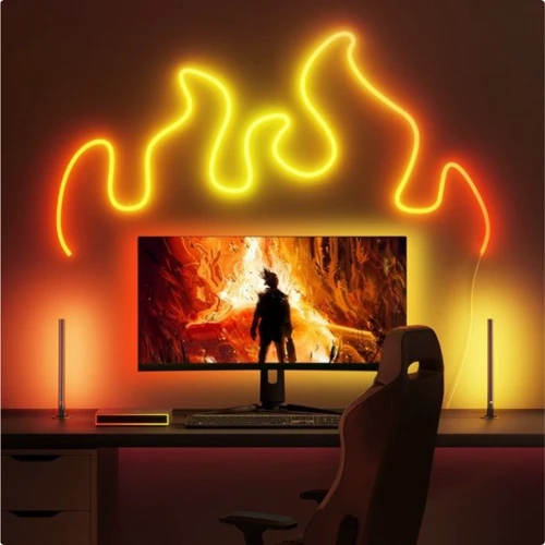 Набір адаптивного підсвічування Govee H6601 HDMI AI Gaming Kit RGBIC чорний (H6601311) фото 9