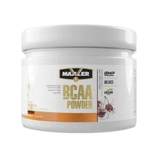 Аминокислота для спорта Maxler BCAA Powder 210 g /30 servings/ Sour cherry