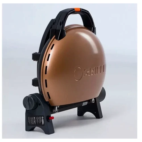 Портативный переносной газовый гриль O-GRILL 500, бронзовый: Размер 55.5х21.5х51 см