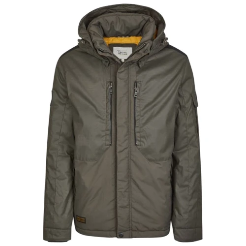 Куртка Camel Active Jacke 430260-6J02-96 56 серая демисезон с капюшоном