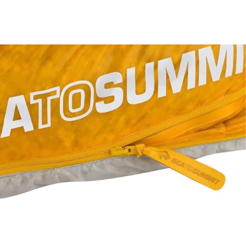 Спальный мешок Spark SpIII (-2/-8°C) 198 см - Left Zip Light Grey/Yellow от Sea to Summit (STS ASP3-L): Ширина в плечах 162 см
