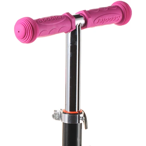 Самокат Best Scooter розовый (11210): Конструкция рамы цельная