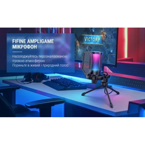 Микрофон Fifine A6V AMPLIGAME фото 9
