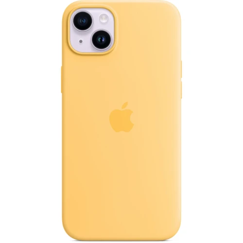 Чехол для iPhone Apple for iPhone 14 Plus Silicone Case with MagSafe Sunglow (MPTD3) : Цвет желтый
