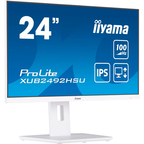 Монитор iiyama XUB2492HSU-W6: Покрытие экрана матовое