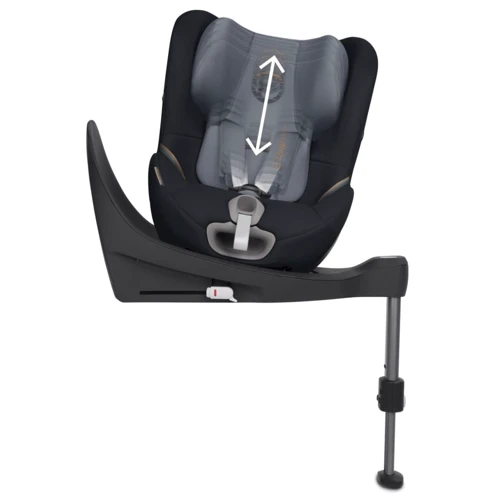 Автокресло Cybex Sirona Z  i-Size Deep Black black: Вес ребенка от 0 до 18 кг