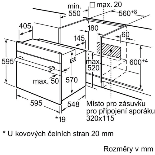 Духовой шкаф электрический Siemens HB56BD561J: Объем, л 67