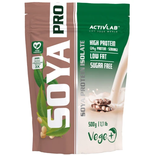 Протеин Activlab Soya Pro 500 g / 16 servings / chocolate-nut