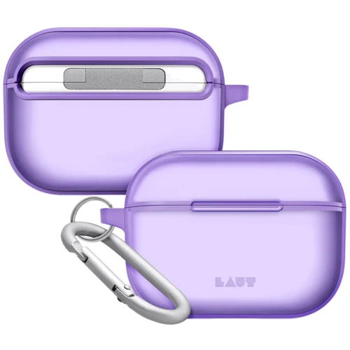 Чохол для навушників LAUT HUEX PROTECT Lavender (L_APP2_HPT_PU) for AirPods Pro 1/2
