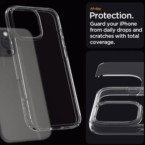 Чехол для iPhone Spigen Ultra Hybrid Matte Black (ACS07996) for iPhone 16 Pro Max фото 11