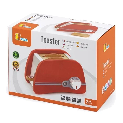 Игрушечный тостер Viga Toys из дерева (50233FSC) фото 2