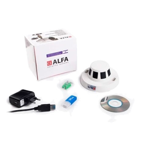 Цифрова вулична камера-реєстратор ALFA Agent 003 SMOKE (ASS-CRag3): Тип корпуса купольна