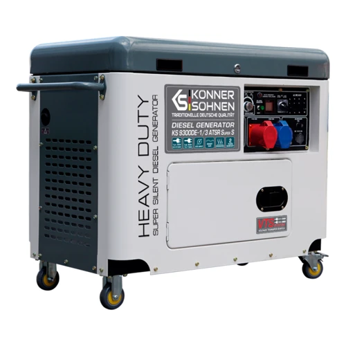 Дизельный генератор Konner&Sohnen KS 9300DE-1/3 ATSR SUPER S (Euro V): Объем двигателя 498 куб.см