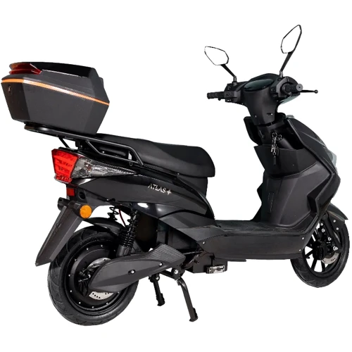 Електроскутер Atlas Demon 1500W Box Black (3069): Діаметр коліс, дюймів 17
