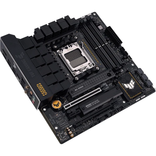 ASUS TUF GAMING B650M-PLUS WIFI: Разъемы на плате СОМ, SATA 3.0, M.2