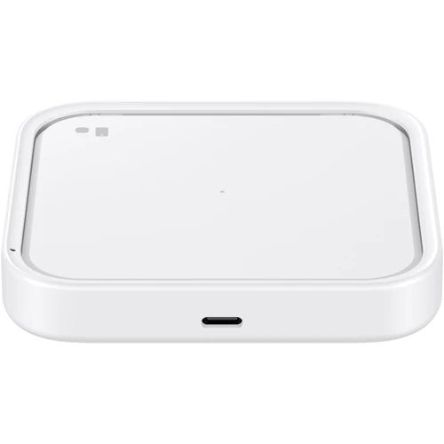 Зарядний пристрій Samsung Wireless Charger Pad (w/o TA) 15W White (EP-P2400BWEGEU): Кабель в комплекті USB-C