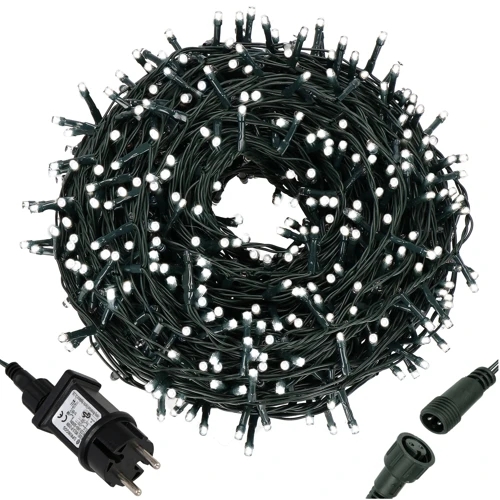 Гирлянда Springos уличная 25 м 500 LED холодный белый (CL0520) фото 8