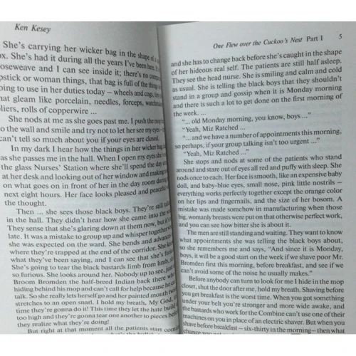 Ken Kesey: One Flew over the Cuckoo`s Nest: Обкладинка М'яка