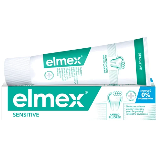Elmex Colgate Sensitive Зубная паста с аминфторидом 75 ml: Количество в упаковке, шт 1