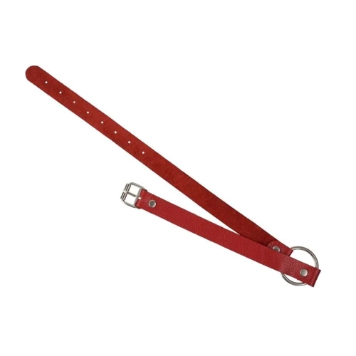 Кляп sLash Leather O-Ring Gag Red