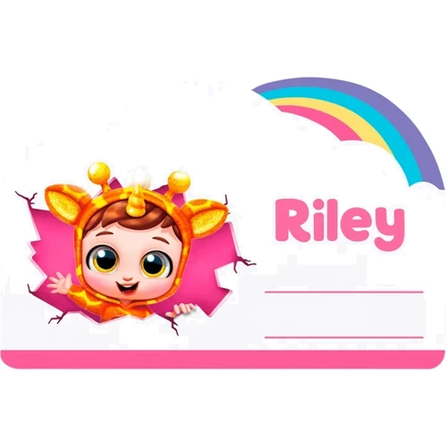 Игрушка-сюрприз Babycorns Кукла Жираф (92107D)