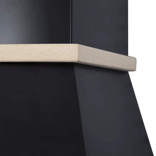 Вытяжка Perfelli K 614 Black Country LED: Материал корпуса металл, дерево