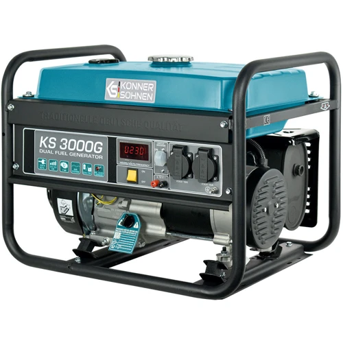 Бензиновый генератор Konner&Sohnen KS 3000 G: Количество фаз 1