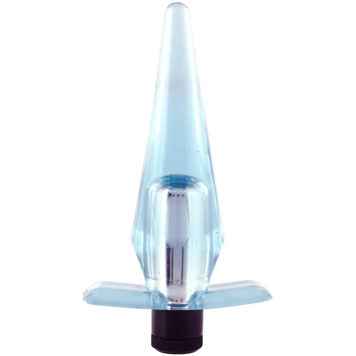 Анальная пробка с вибрацией Slimline, 9x3 см