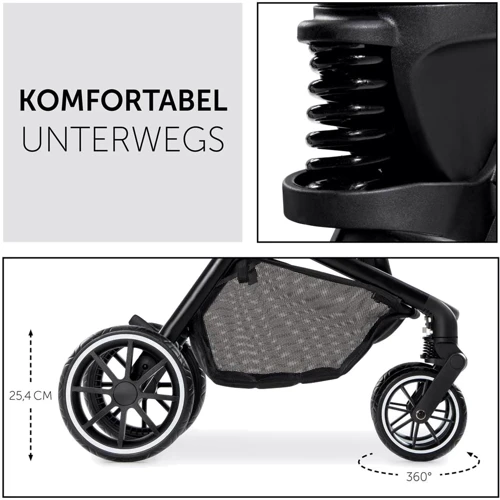 Універсальна коляска 2 в 1 Hauck Move So Simply Black (16716-8): Тип коляски Универсальная коляска (2-в-1)