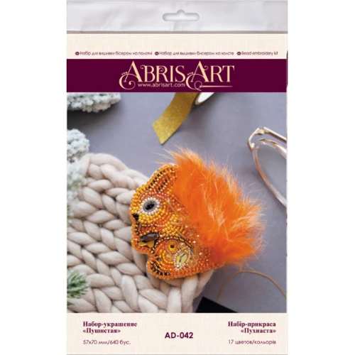 Abrisart AD-042 Набор для вышивки бисером украшения Пушистая: Производитель Abrisart